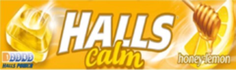 HALLS calm 12345 HALLS POWER honey-lemon Logo (IGE, 04.02.2011)