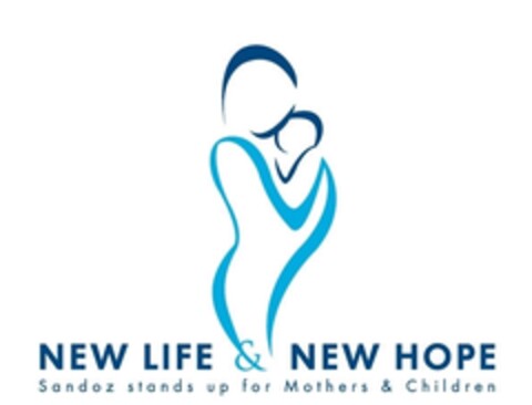 NEW LIFE & NEW HOPE Sandoz stands up for Mothers & Children Logo (IGE, 13.10.2014)