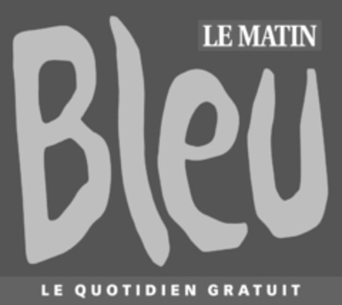 LE MATIN Bleu LE QUOTIDIEN GRATUIT Logo (IGE, 30.10.2008)