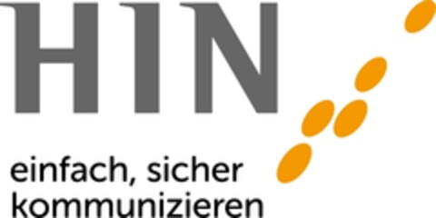 HIN einfach, sicher kommunizieren Logo (IGE, 08/09/2018)