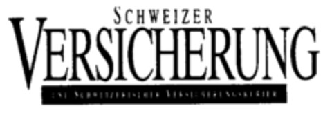 SCHWEIZER VERSICHERUNG Logo (IGE, 03/13/1995)