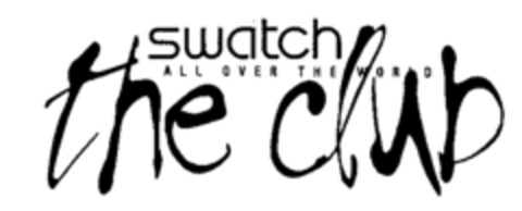 swatch the club... Logo (IGE, 30.10.1995)