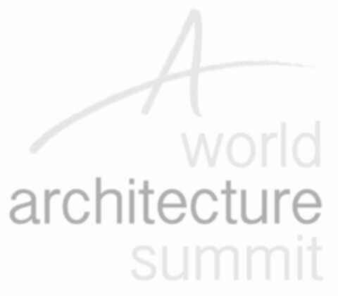 A world architecture summit Logo (IGE, 14.06.2007)