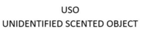 USO UNIDENTIFIED SCENTED OBJECT Logo (IGE, 05.12.2017)
