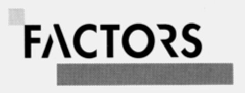 FACTORS Logo (IGE, 01/17/1994)