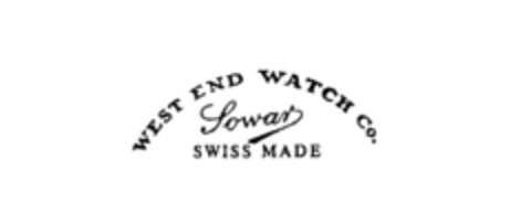 WEST END WATCH Co. Sowar SWISS MADE Logo (IGE, 30.05.1978)