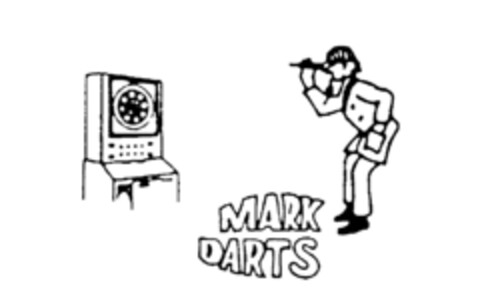 MARK DARTS Logo (IGE, 23.11.1987)