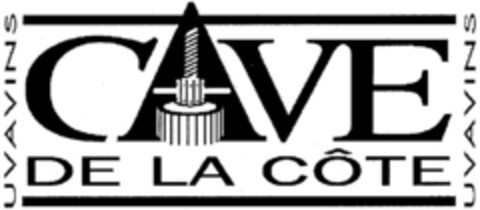 UVAVINS CAVE DE LA CÔTE Logo (IGE, 02.07.1997)