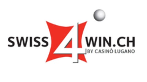 SWISS4WIN.CH BY CASINÒ LUGANO Logo (IGE, 28.11.2019)