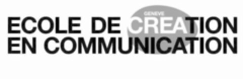 ECOLE DE CREATION EN COMMUNICATION GENEVE Logo (IGE, 23.11.2007)