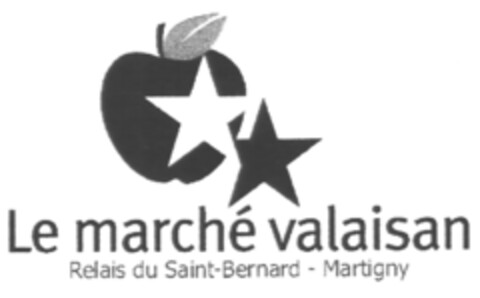 Le marché valaisan Relais du Saint-Bernard - Martigny Logo (IGE, 07.07.2010)