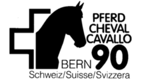 PFERD CHEVAL CAVALLO BERN 90 Logo (IGE, 15.07.1993)