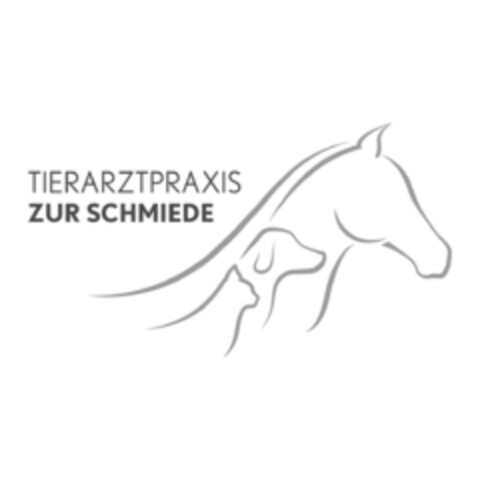 TIERARZTPRAXIS ZUR SCHMIEDE Logo (IGE, 09/04/2023)