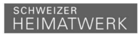 SCHWEIZER HEIMATWERK Logo (IGE, 10/12/2007)