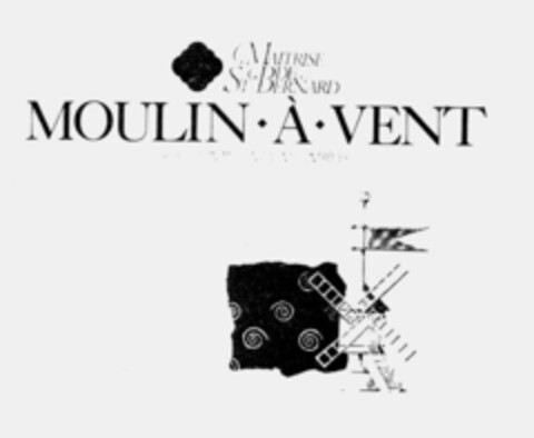 MAITRISE DE ST-BERNARD MOULIN-à-VENT Logo (IGE, 29.01.1991)
