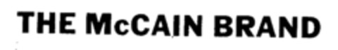 THE McCAIN BRAND Logo (IGE, 12.09.1992)