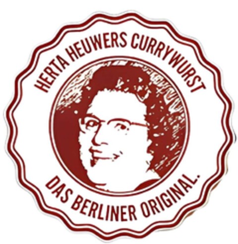 HERTA HEUWERS CURRYWURST DAS BERLINER ORIGINAL. Logo (IGE, 08/15/2023)