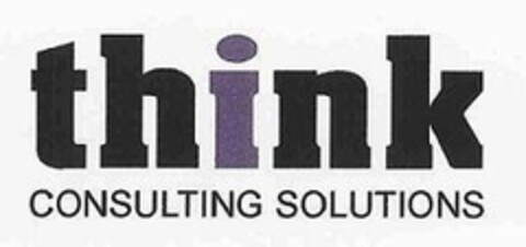 think CONSULTING SOLUTIONS Logo (IGE, 11.10.2004)