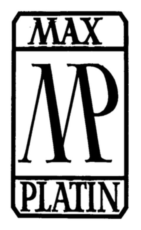 MAX MP PLATIN Logo (IGE, 07.01.1981)