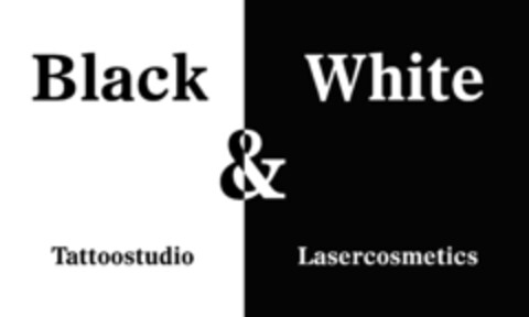 BLACK & WHITE Tattoostudio Lasercosmetics Logo (IGE, 24.01.2024)