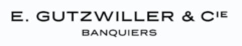 E. GUTZWILLER & CIE BANQUIERS Logo (IGE, 20.06.2003)