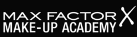 MAX FACTOR X MAKE-UP ACADEMY Logo (IGE, 13.04.2015)