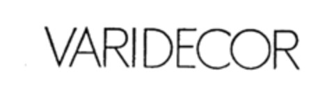 VARIDECOR Logo (IGE, 03/09/1988)