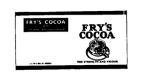 FRY'S COCOA Logo (IGE, 17.03.1984)