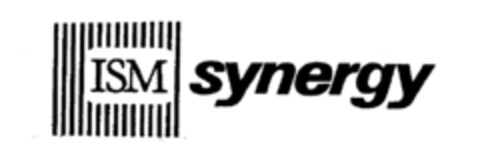 ISM synergy Logo (IGE, 03/12/1987)