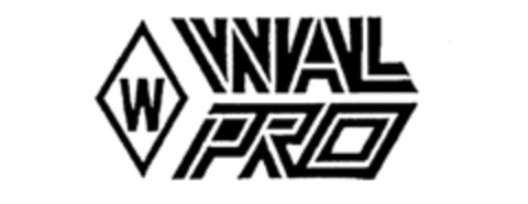 W WAL PRO Logo (IGE, 05.08.1985)