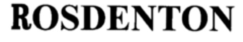 ROSDENTON Logo (IGE, 24.05.2002)