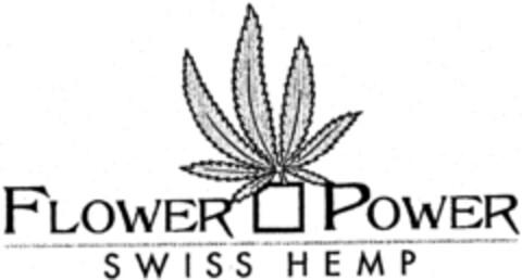 FLOWER POWER SWISS HEMP Logo (IGE, 01.07.1998)