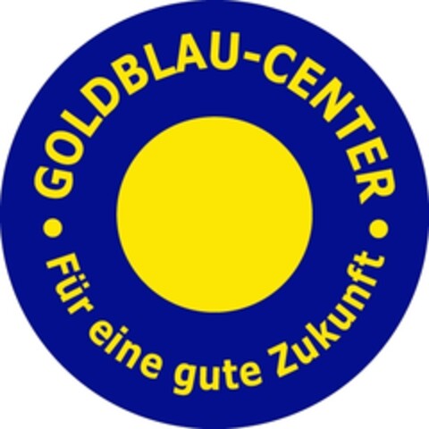 GOLDBLAU-CENTER Für eine gute Zukunft Logo (IGE, 09/10/2015)