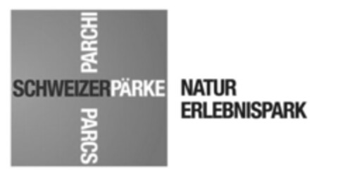 SCHWEIZERPÄRKE PARCHI PARCS NATUR ERLEBNISPARK Logo (IGE, 29.11.2010)