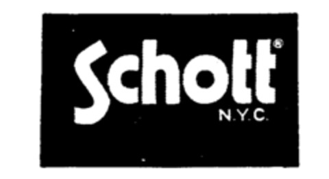 Schott N.Y.C. Logo (IGE, 03/01/1990)