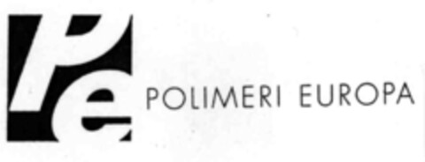 Pe POLIMERI EUROPA Logo (IGE, 06/03/1999)