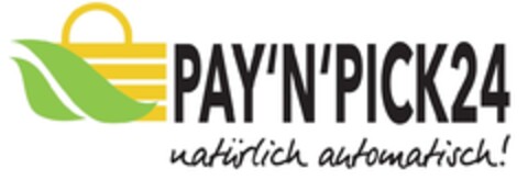 PAY'N'PICK24 natürlich automatisch! Logo (IGE, 06/09/2023)