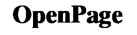 OpenPage Logo (IGE, 25.08.1993)