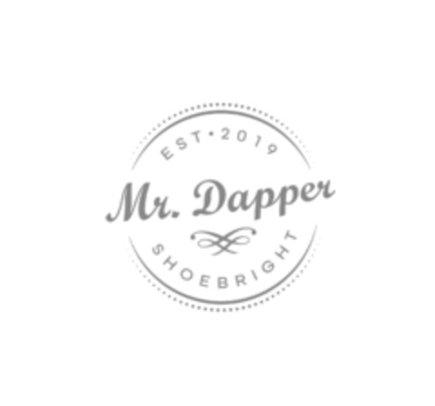 EST 2019 Mr. Dapper SHOEBRIGHT Logo (IGE, 23.08.2019)