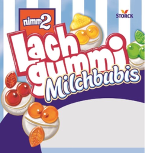 STORCK nimm2 Lach gummi Milchbubis Logo (IGE, 07/15/2016)