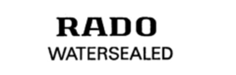 RADO WATERSEALED Logo (IGE, 14.01.1981)