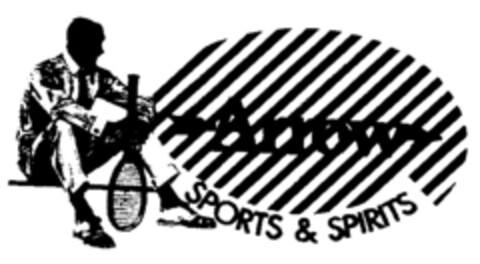 Arrow SPORTS & SPIRITS Logo (IGE, 09/04/1991)