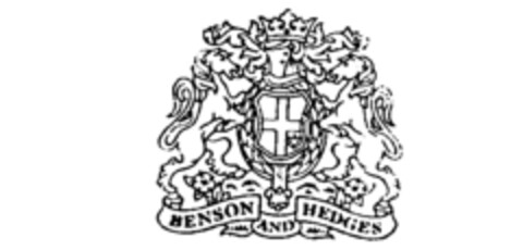 BENSON AND HEDGES Logo (IGE, 05.11.1992)