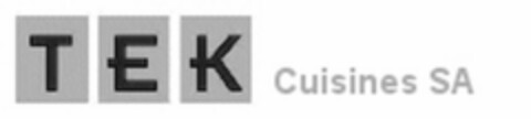 TEK Cuisines SA Logo (IGE, 20.09.2011)