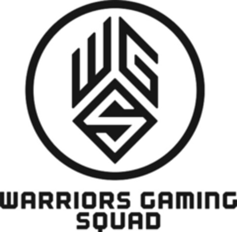 WG S WARRIORS GAMING SQUAD Logo (IGE, 14.12.2017)