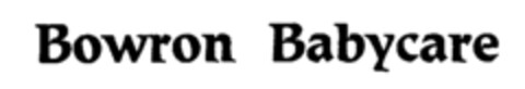 Bowron Babycare Logo (IGE, 26.11.1992)