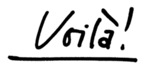 Voilà! Logo (IGE, 09/22/1982)