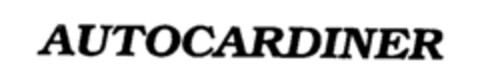 AUTOCARDINER Logo (IGE, 09/30/1994)