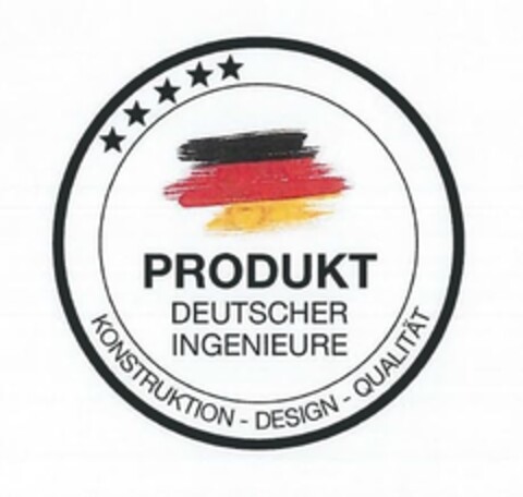 PRODUKT DEUTSCHER INGENIEURE KONSTRUKTION - DESIGN - QUALITÄT Logo (IGE, 11.09.2019)