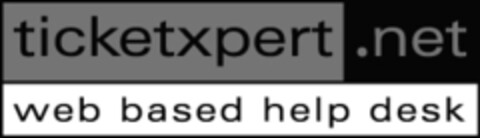 ticketxpert.net web based help desk Logo (IGE, 06.12.2002)